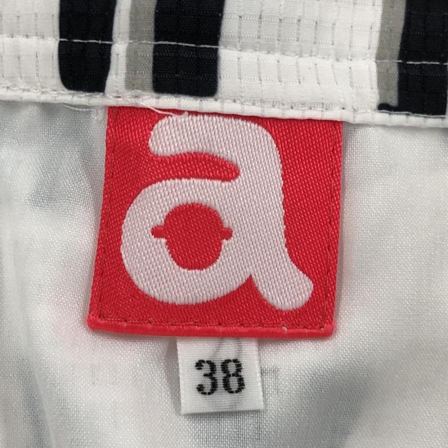 archivio（アルチビオ） 【美品】アルチビオ スカート 白×黒 ロゴ総柄