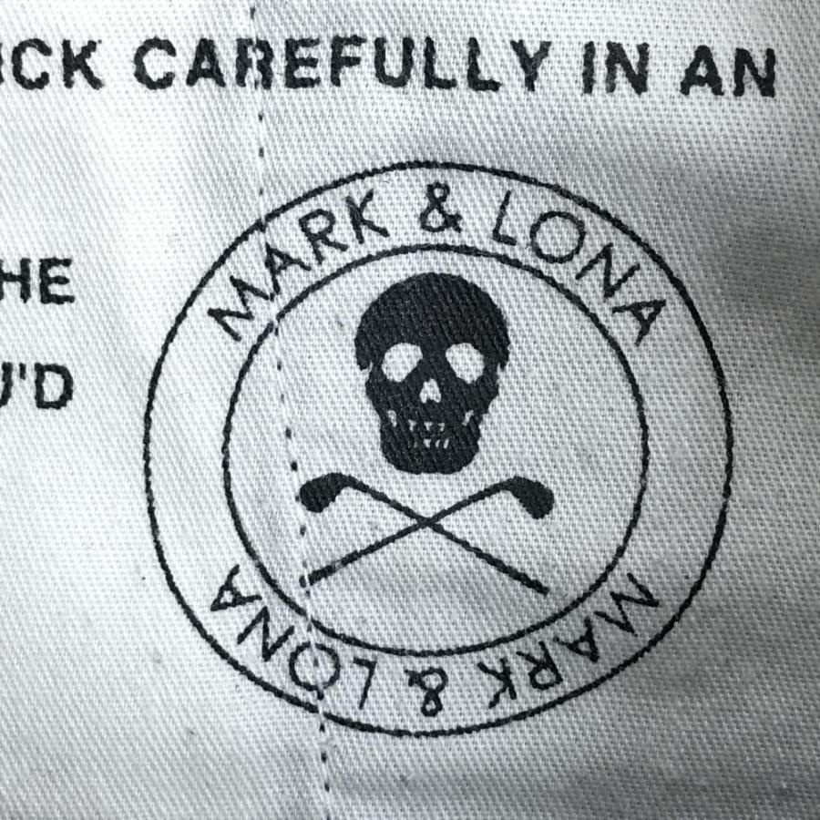 MARK&LONA（マークアンドロナ） ショートパンツ 黒 手袋ワッペン ロゴ