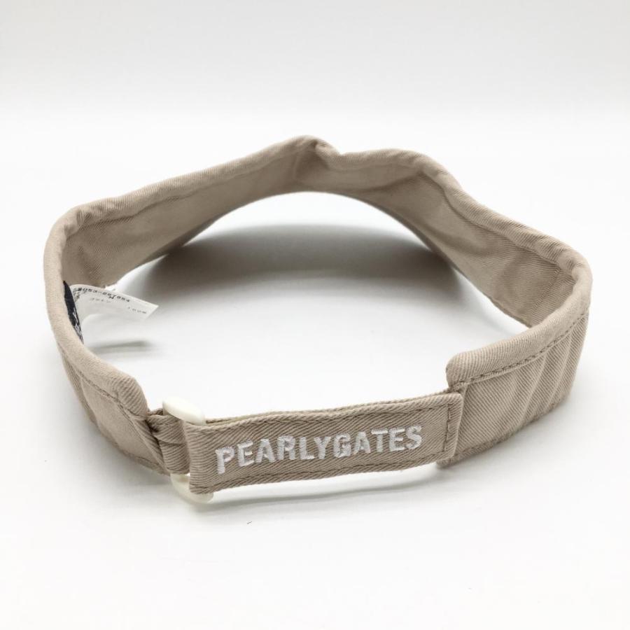 PEARLY GATES（パーリーゲイツ） 【美品】パーリーゲイツ サンバイザー