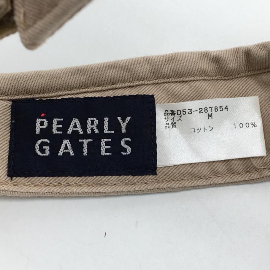 PEARLY GATES（パーリーゲイツ） 【美品】パーリーゲイツ サンバイザー