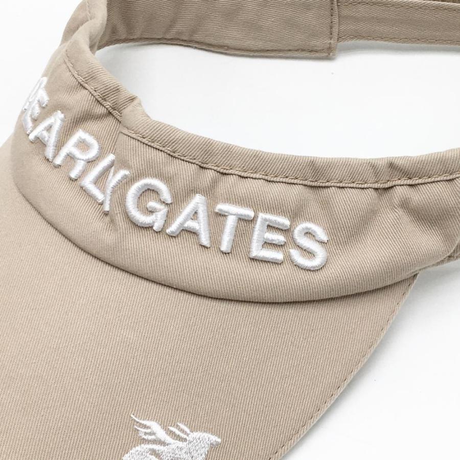 PEARLY GATES（パーリーゲイツ） 【美品】パーリーゲイツ サンバイザー