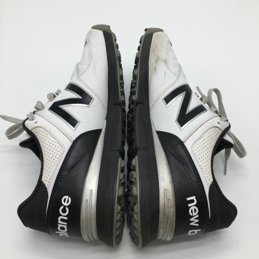New Balance（ニューバランス） ゴルフシューズ 白×黒 MGS574W2