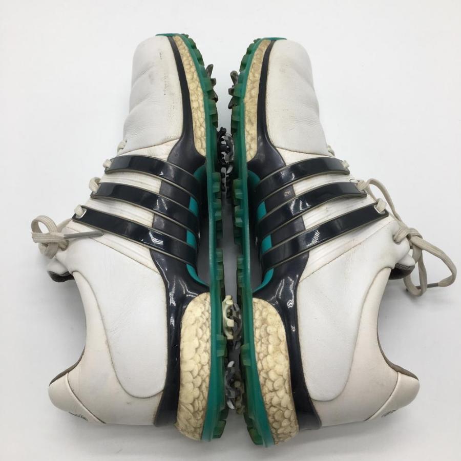 adidas（アディダス） ゴルフシューズ 白×黒 EVN791001 BOOST 3ライン