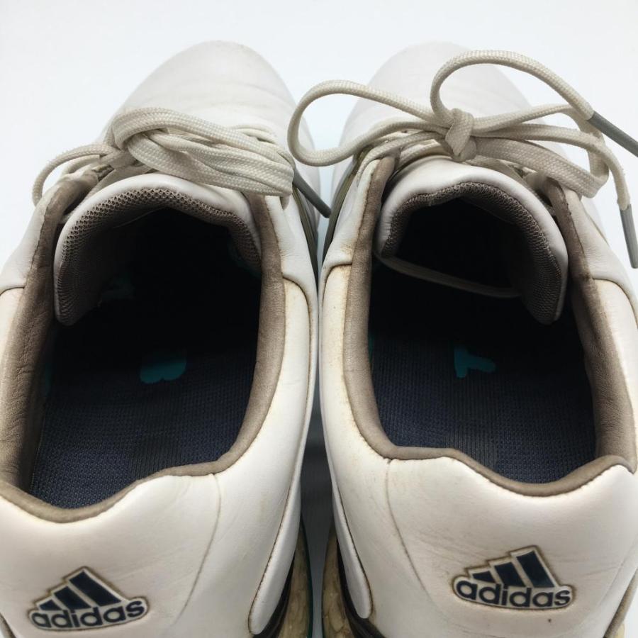 adidas（アディダス） ゴルフシューズ 白×黒 EVN791001 BOOST 3ライン
