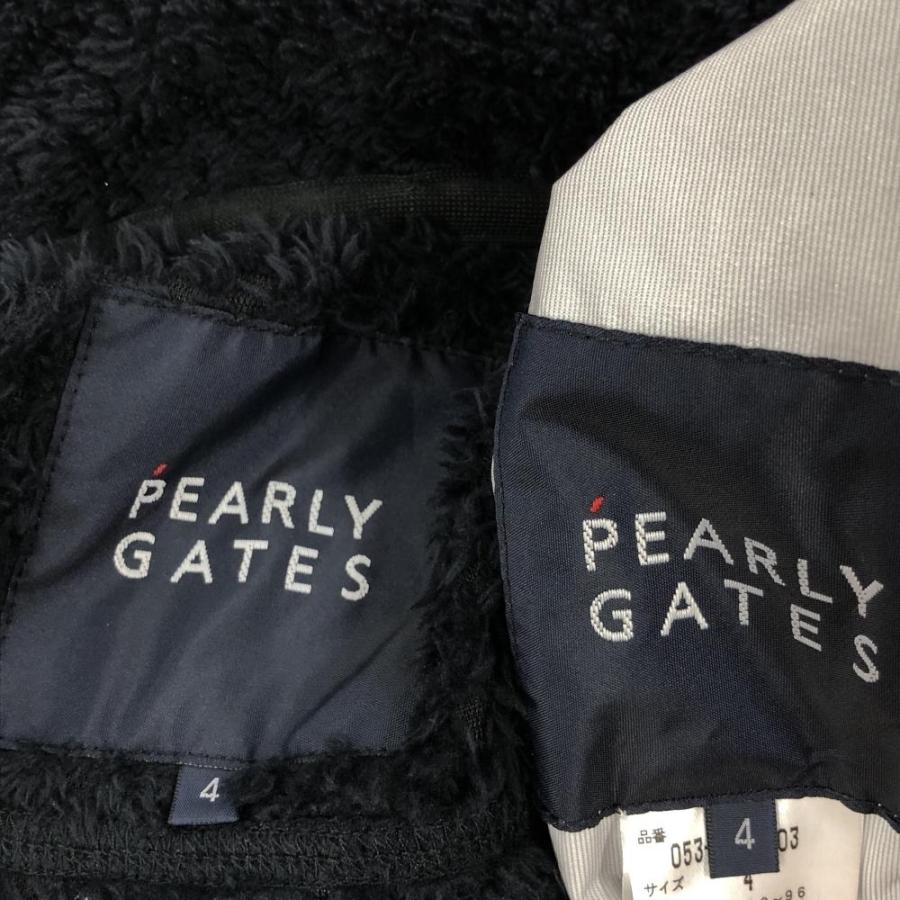 PEARLY GATES（パーリーゲイツ） ライナー付4WAYジャケット 白×黒