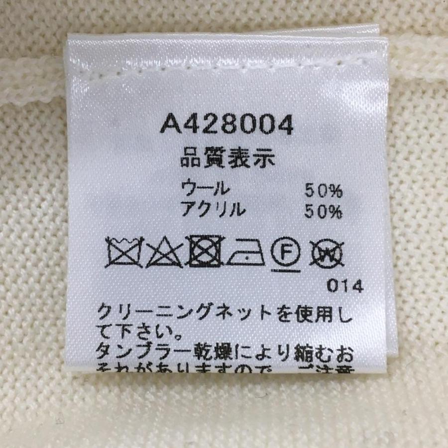 archivio（アルチビオ） 【超美品】アルチビオ セーター 白×ブルー