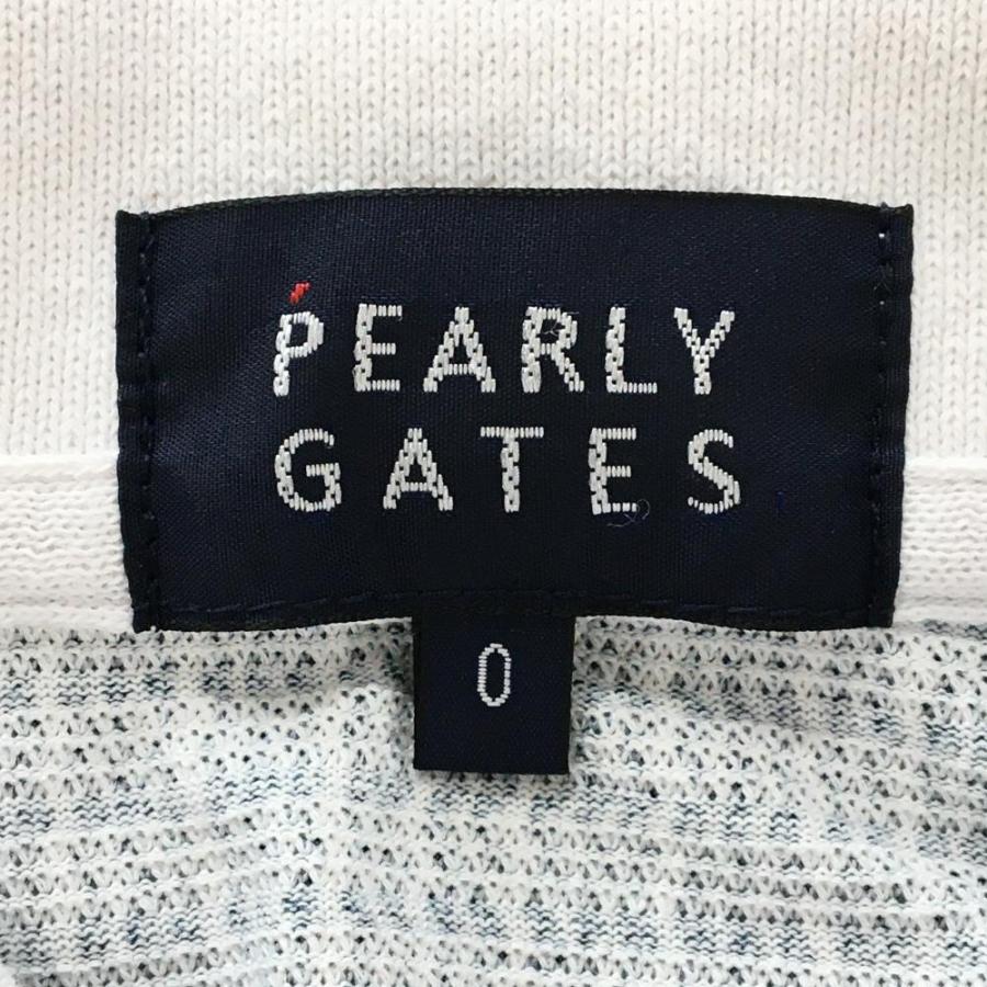 パーリーゲイツ☆ 新品 紫外線遮蔽 クーリング効果 フラッグワッペン ポロシャツ PEARLY GATES（パーリーゲイツ） 【美品】パーリーゲイツ 半袖