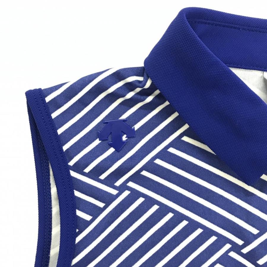 DESCENTE GOLF 【超美品】デサントゴルフ ノースリーブポロシャツ