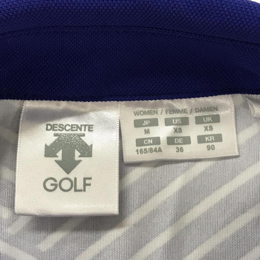 DESCENTE GOLF 【超美品】デサントゴルフ ノースリーブポロシャツ
