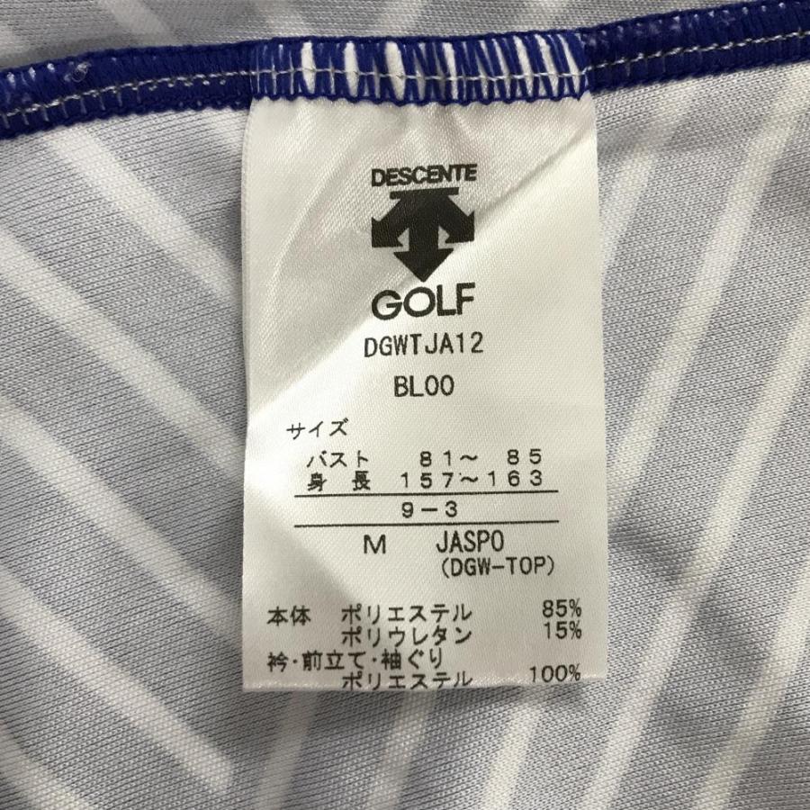 DESCENTE GOLF 【超美品】デサントゴルフ ノースリーブポロシャツ