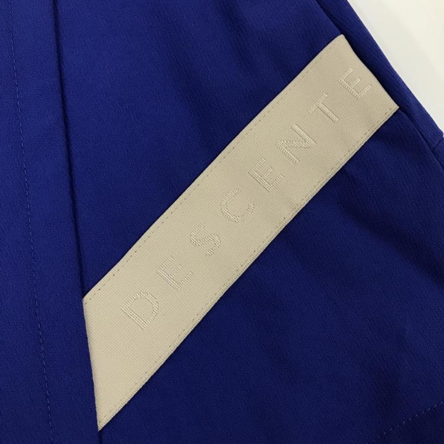 DESCENTE GOLF 【超美品】デサントゴルフ スカート ブルー系×ベージュ