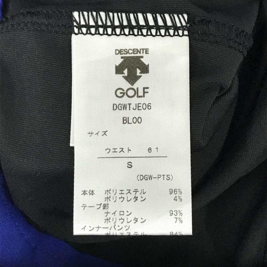 DESCENTE GOLF 【超美品】デサントゴルフ スカート ブルー系×ベージュ