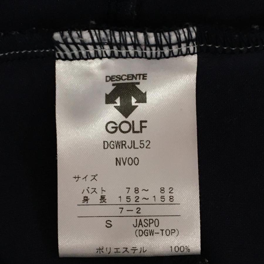DESCENTE GOLF 【超美品】デサントゴルフ ジャケット ネイビー×白