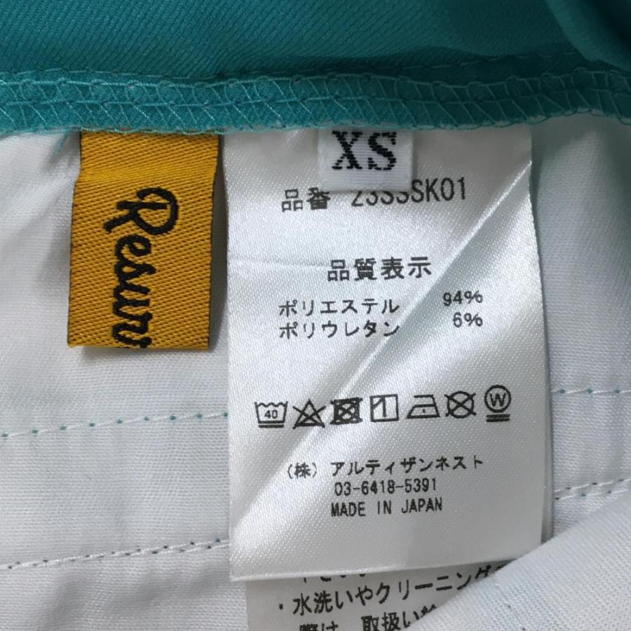 Resurrection 【美品】レザレクション スカート グリーン×ブルー 総柄