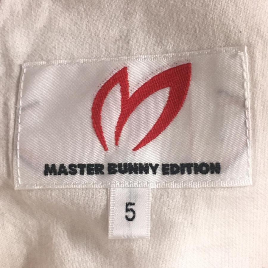 【美品】マスターバニーエディション　刺繍ロゴ　千鳥柄　スラックス　L MASTER BUNNY EDITION（マスターバニーエディション） 【超美品