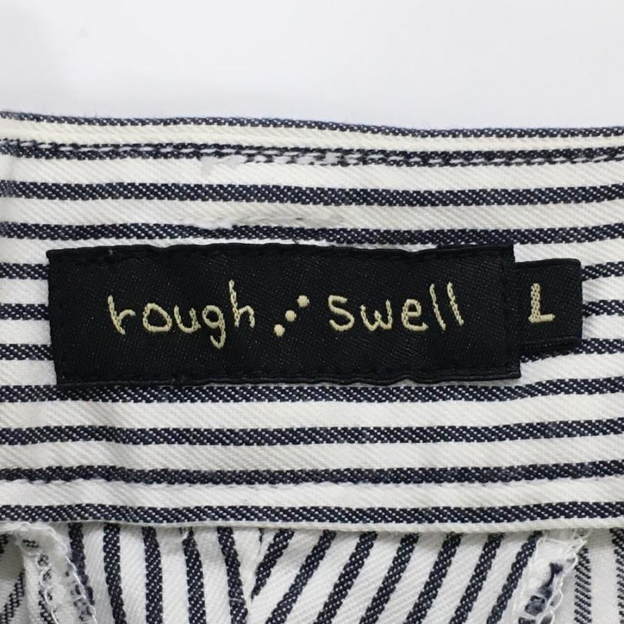 ラフアンドスウェル　rough&swellストライプ柄パンツ　L rough&swell/ラフアンドスウェルの今から穿くパンツ10点 | ALLEY COMPANY