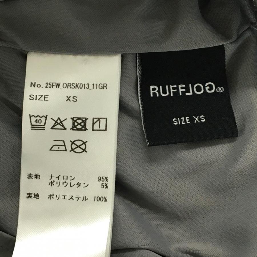 RUFFLOG（ラフロッグ） 【超美品】ラフロッグ スカート グレー×黒 内側