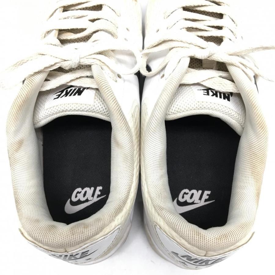 NIKE（ナイキ） ゴルフシューズ 白×黒 CU9978-101 AIRMAX 90G スパイク