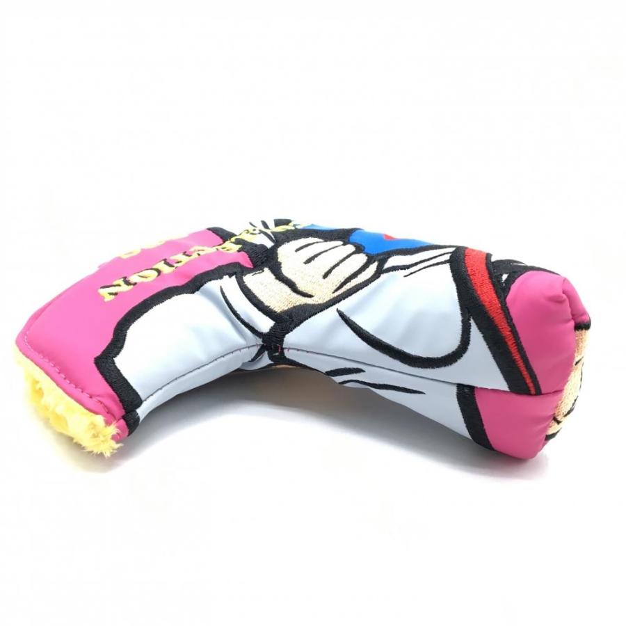 【新品】ダンスウィズドラゴン パターカバー ピンク×ブルー ピン型 スーパーマン ヘッドカバー ゴルフ Dance With Dragon Dance With Dragon（ダンスウィズドラゴン） 【新品】ダンスウィズ