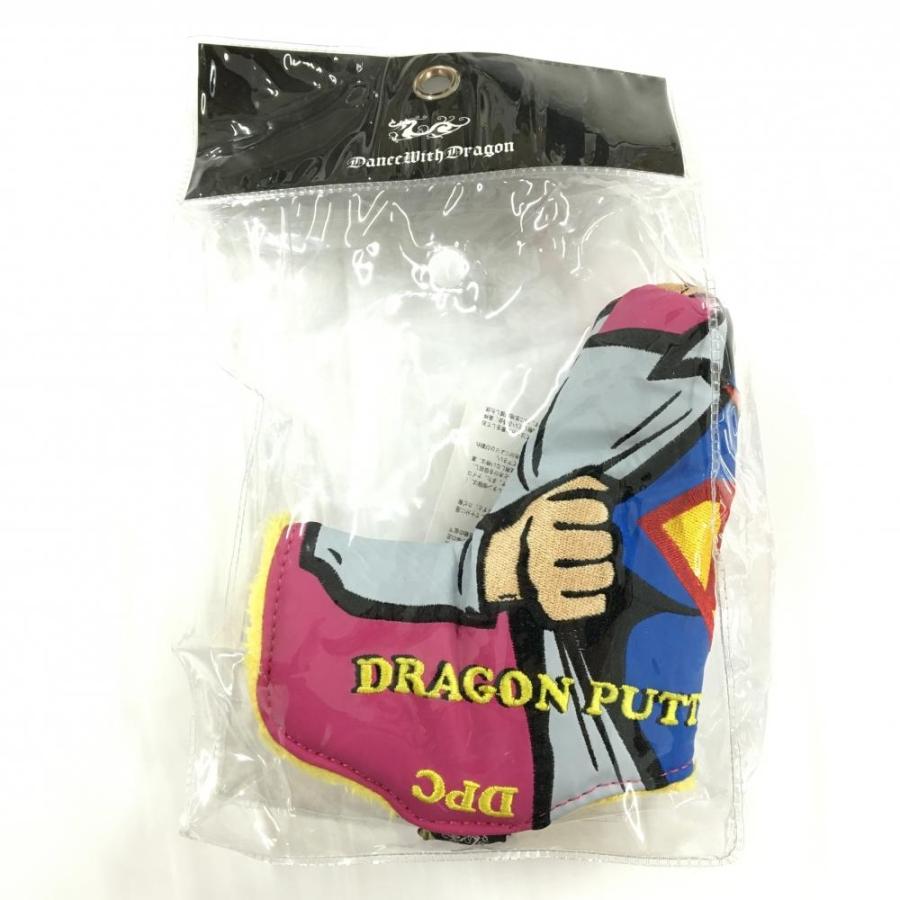 【新品】ダンスウィズドラゴン パターカバー ピンク×ブルー ピン型 スーパーマン ヘッドカバー ゴルフ Dance With Dragon Dance With Dragon（ダンスウィズドラゴン） 【新品】ダンスウィズ
