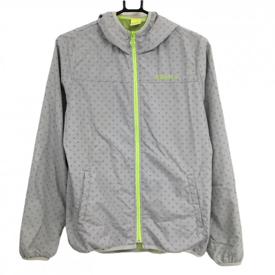 adidas（アディダス） 【超美品】アディダス ジップパーカー グレー