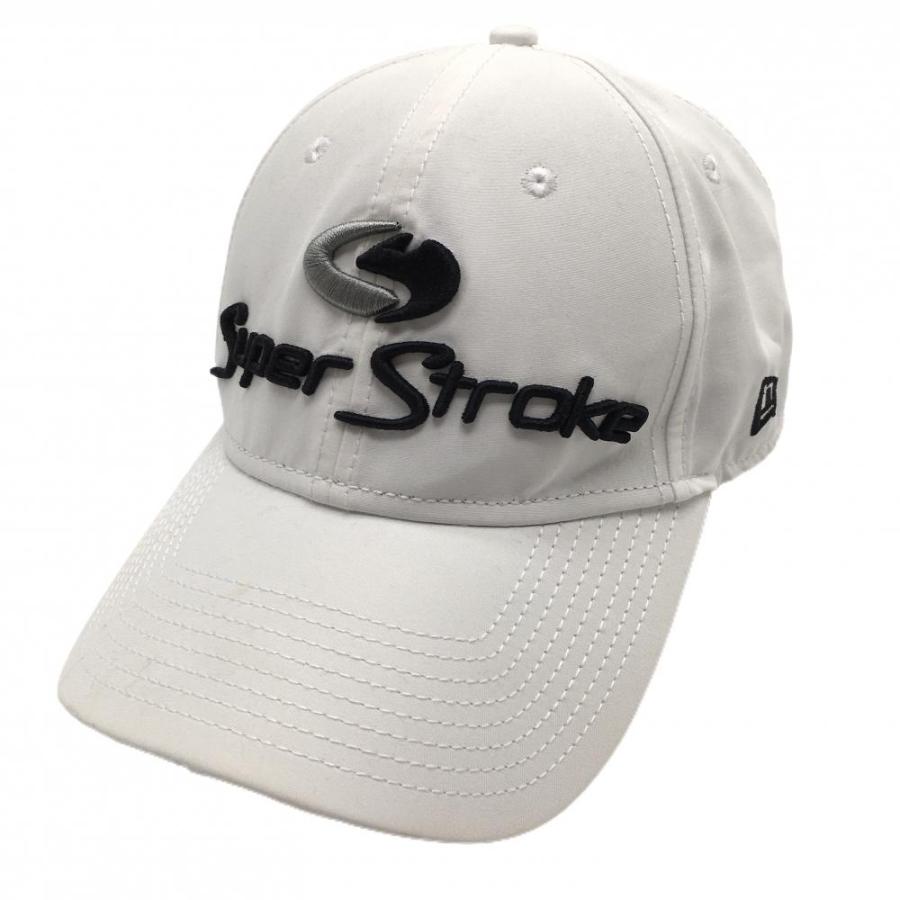NEW ERA（ニューエラ） キャップ 白×黒 フロント刺しゅう ゴルフウェア
