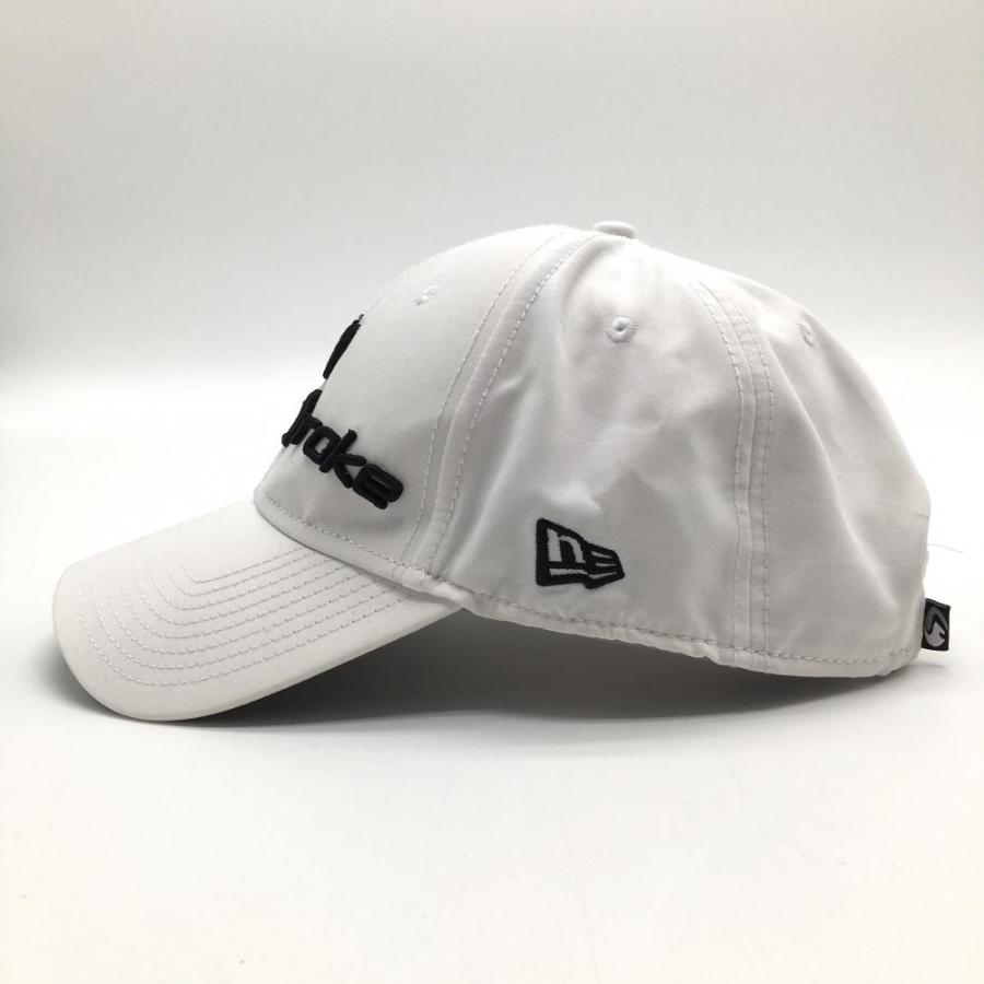 NEW ERA（ニューエラ） キャップ 白×黒 フロント刺しゅう ゴルフウェア
