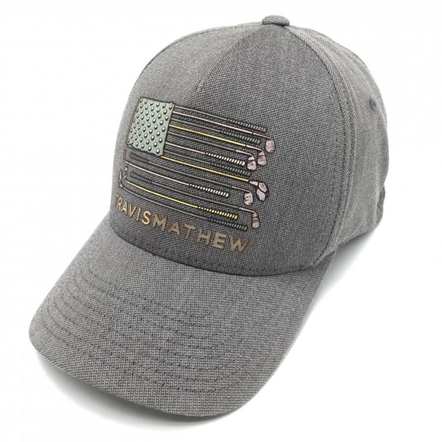 【TRAVISMATHEW/トラビスマシュー】グレー TRAVISMATHEW トラヴィスマシュー キャップ グレー L-XL ゴルフウェア