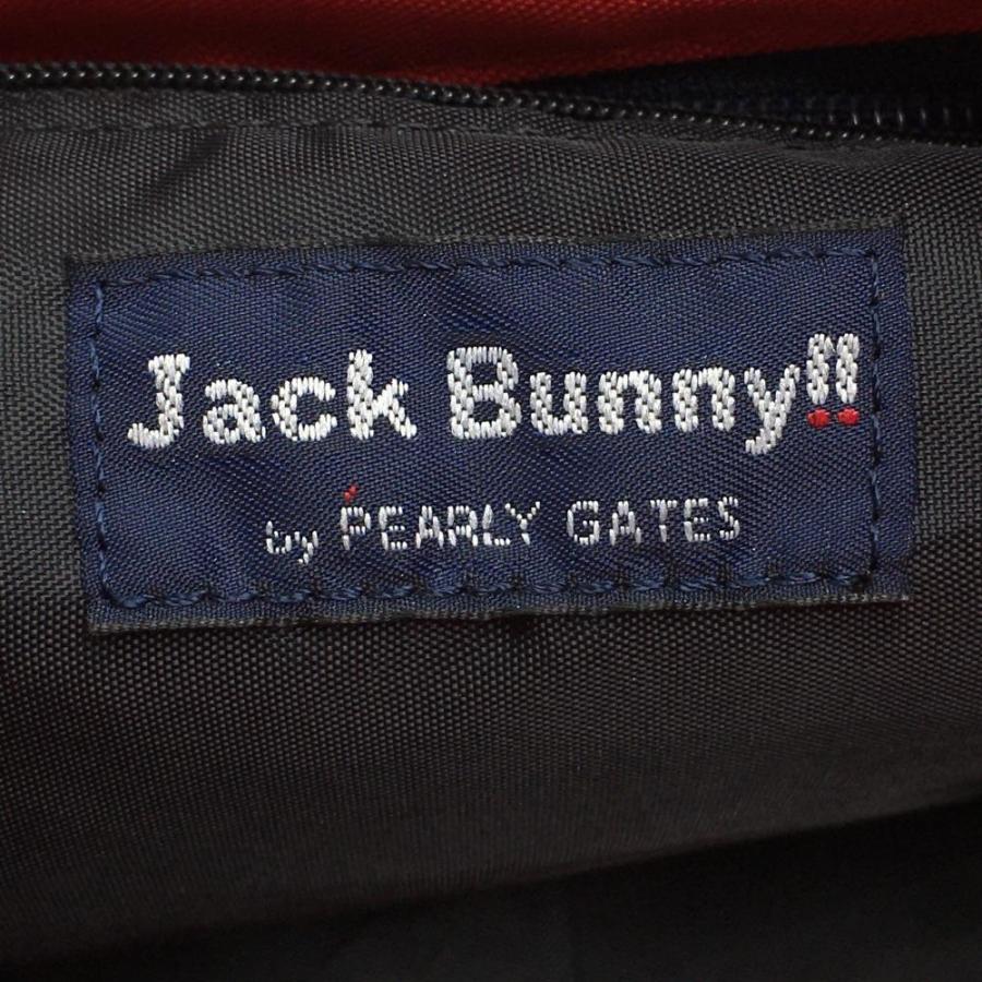 Jack Bunny!!（ジャックバニー） カートバッグ レッド×ネイビー ロゴ