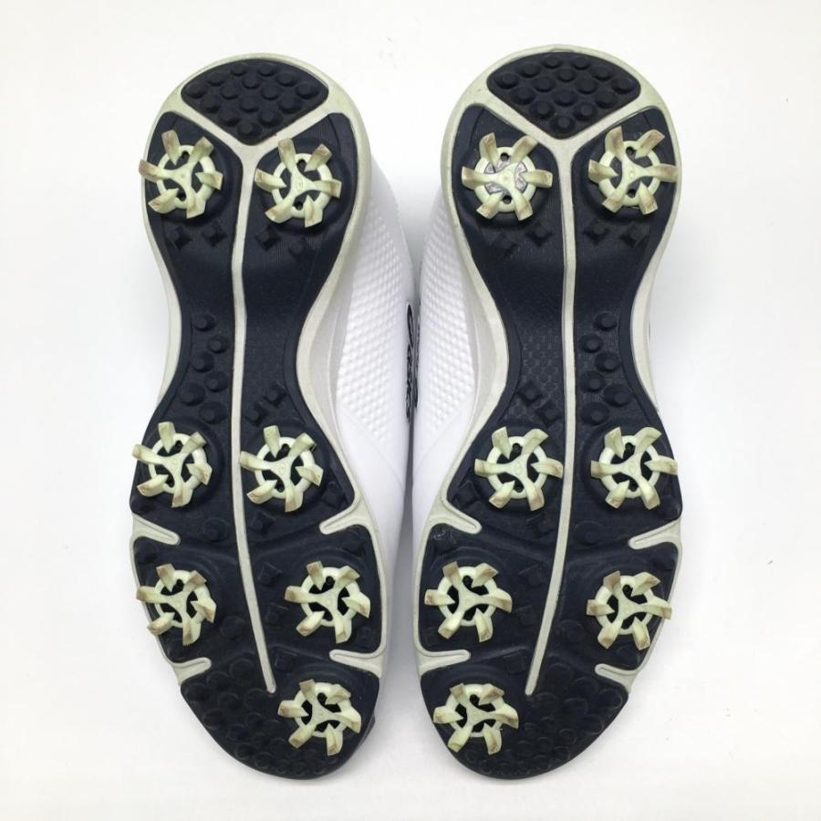 ASICS（アシックス） 【美品】アシックス ゴルフシューズ 白×ネイビー