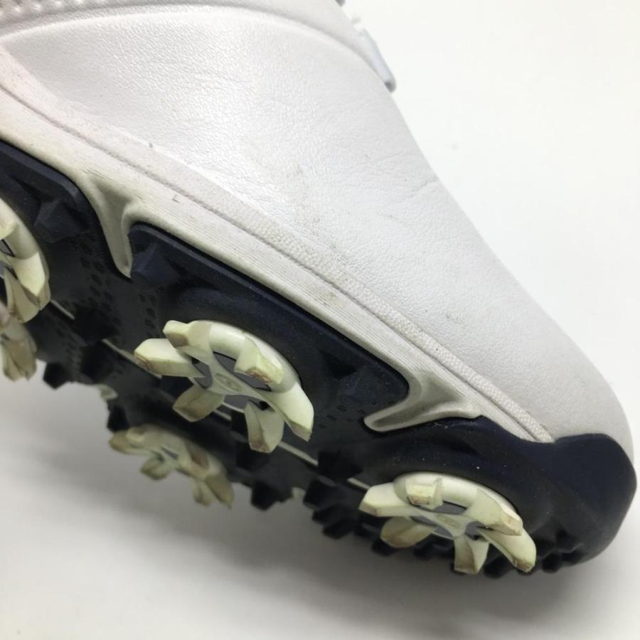 ASICS（アシックス） 【美品】アシックス ゴルフシューズ 白×ネイビー