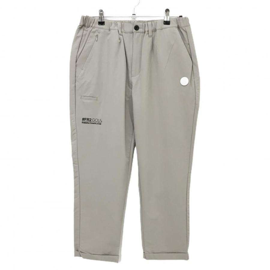 エフアールツー パンツ グレージュ ストレッチ ウエストゴム メンズ L
