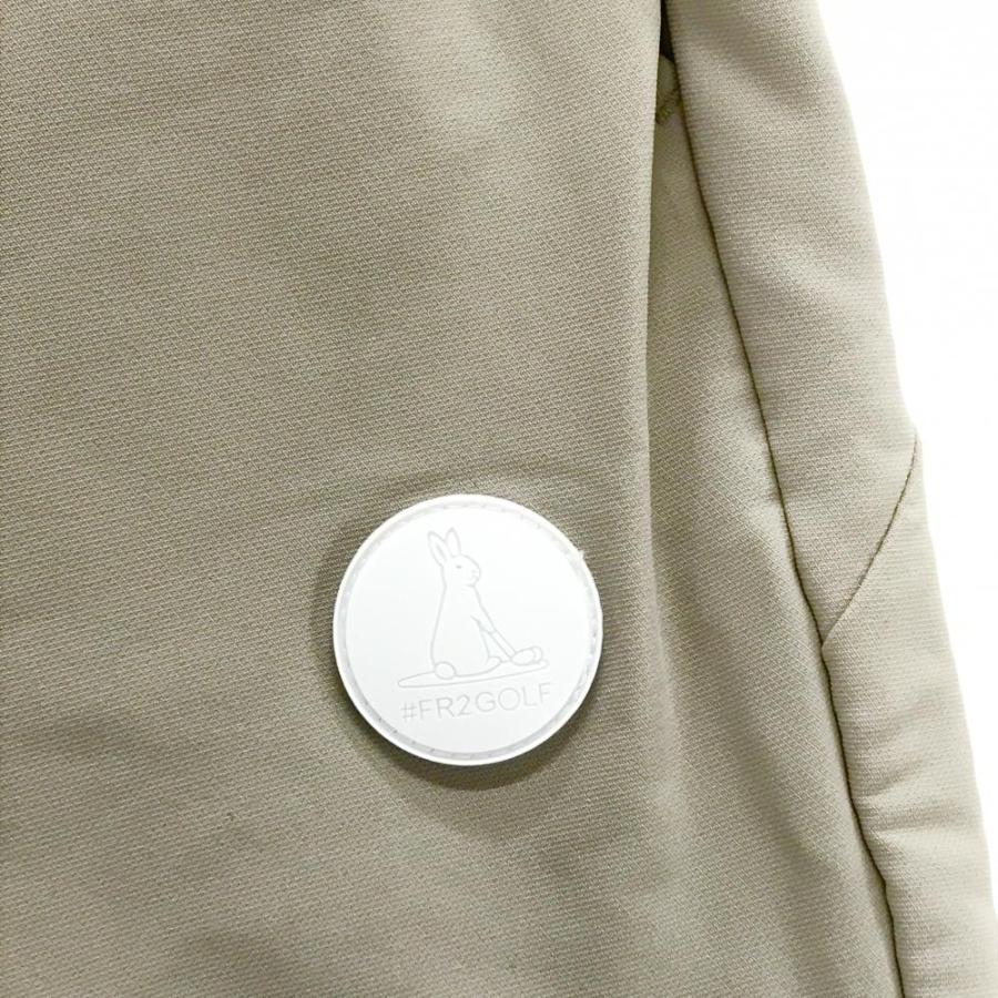 エフアールツー パンツ グレージュ ストレッチ ウエストゴム メンズ L