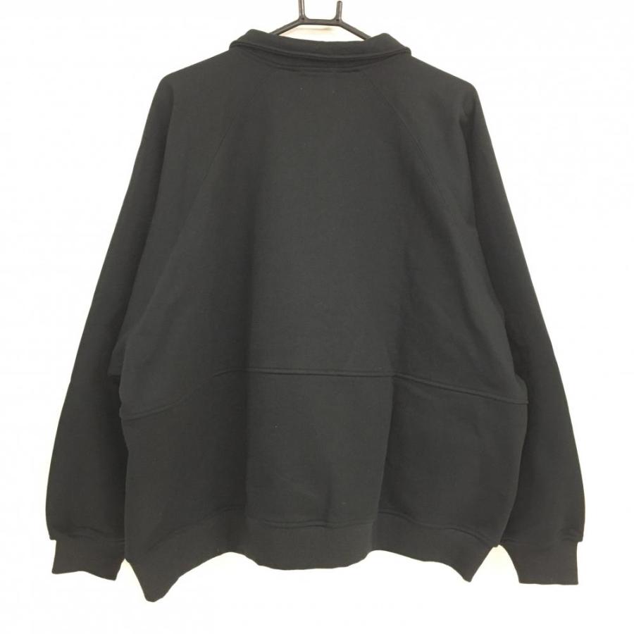 【美品】ローカルゴルフ 襟付トレーナー 黒 ハーフジップ スウェット メンズ M/L ゴルフウェア Local Golf Local GOLF（ローカルゴルフ） 【美品】ローカルゴルフ 襟付トレーナー