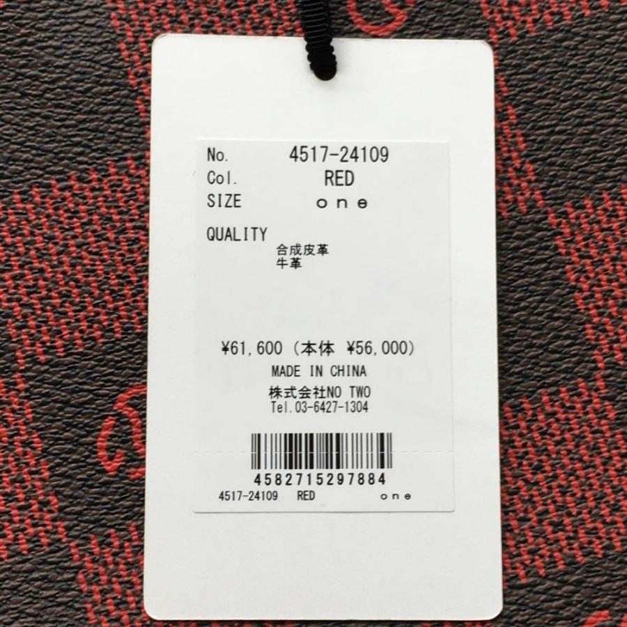 CPG GOLF 【未使用品】CPG トートバッグ レッド×黒 ブロックチェック