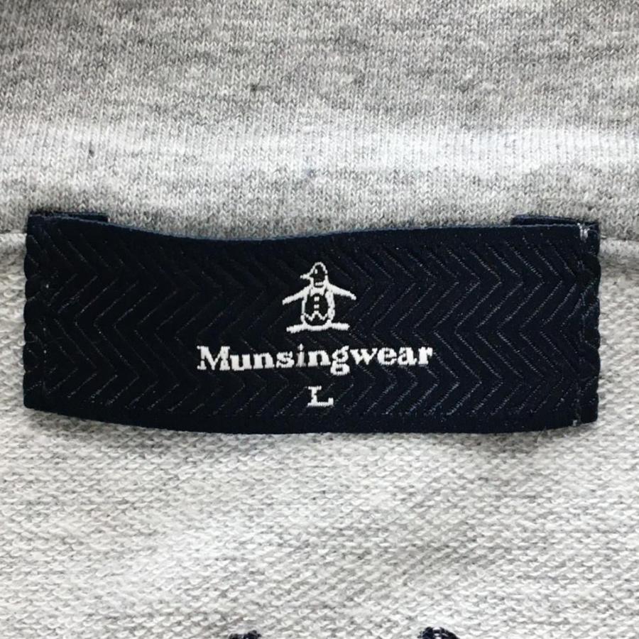 Munsingwear（マンシングウェア） ジャケットブルゾン グレー 胸