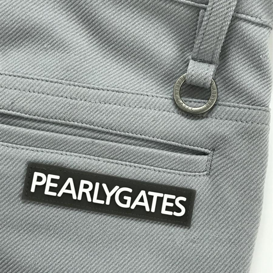 パーリーゲイツパンツサイズ4 美品 パーリーゲイツ PEARLY GATES ショートパンツ サイズ4 XL - カーキ×白