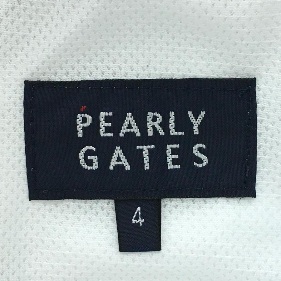 新品★28,600円 4（M）PGG パーリーゲイツ ロゴハーフパンツ 紺白 パーリーゲイツ ハーフパンツ 短パン 紺 ネイビー 白 M〜L相当 4