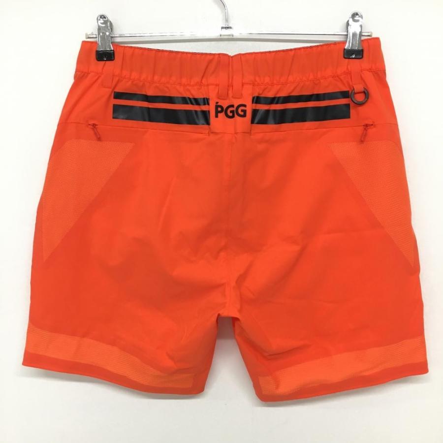 PGG 【超美品】PGGパーリーゲイツ ハーフパンツ オレンジ ウエストゴム