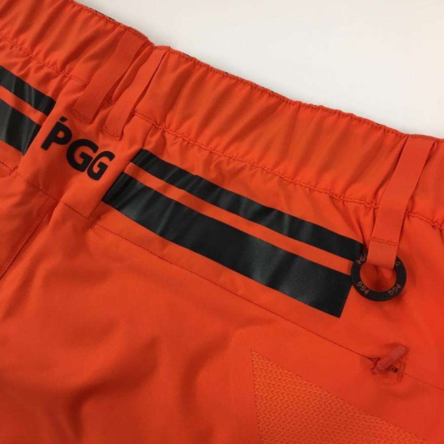 PGG 【超美品】PGGパーリーゲイツ ハーフパンツ オレンジ ウエストゴム