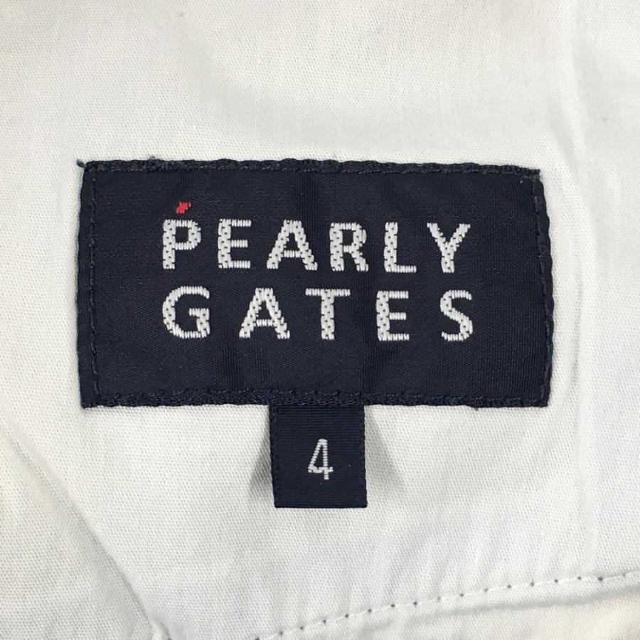 PEARLY GATES（パーリーゲイツ） パンツ ライトブルー ロゴ白 メンズ 4