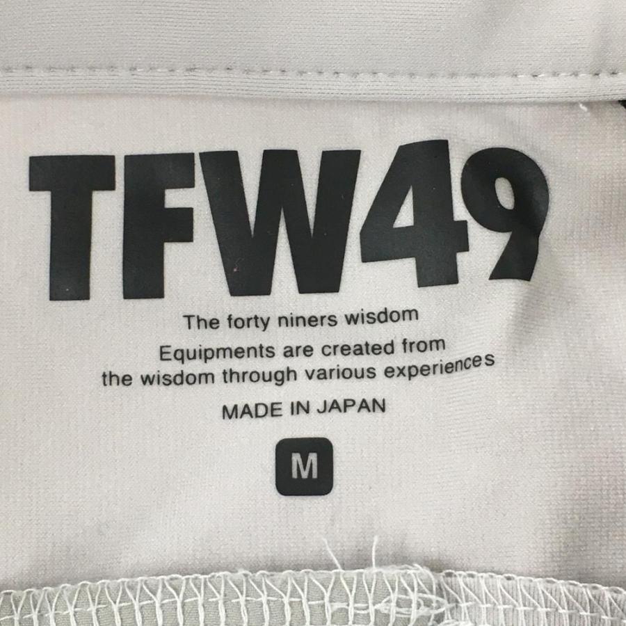 TFW49 ストレッチパンツ ライトグレー 無地 メンズ M ゴルフウェア