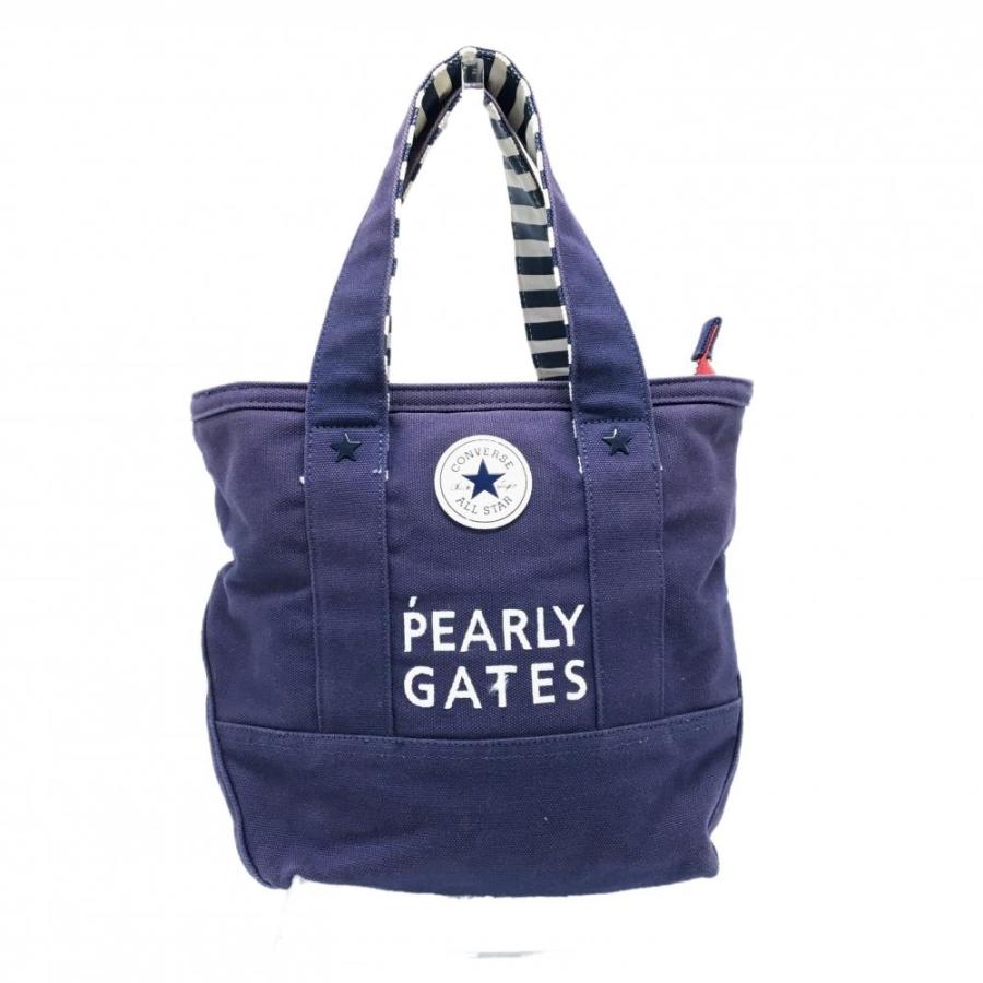 PEARLY GATES カートバッグ ネイビー PEARLY GATES（パーリーゲイツ） パーリーゲイツ×コンバース カート