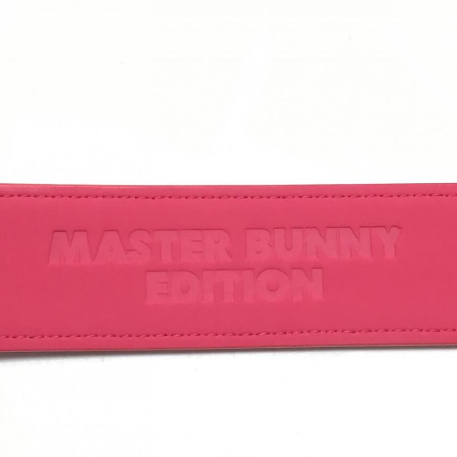 MASTER BUNNY EDITION ゴルフベルト ピンク MASTER BUNNY EDITION