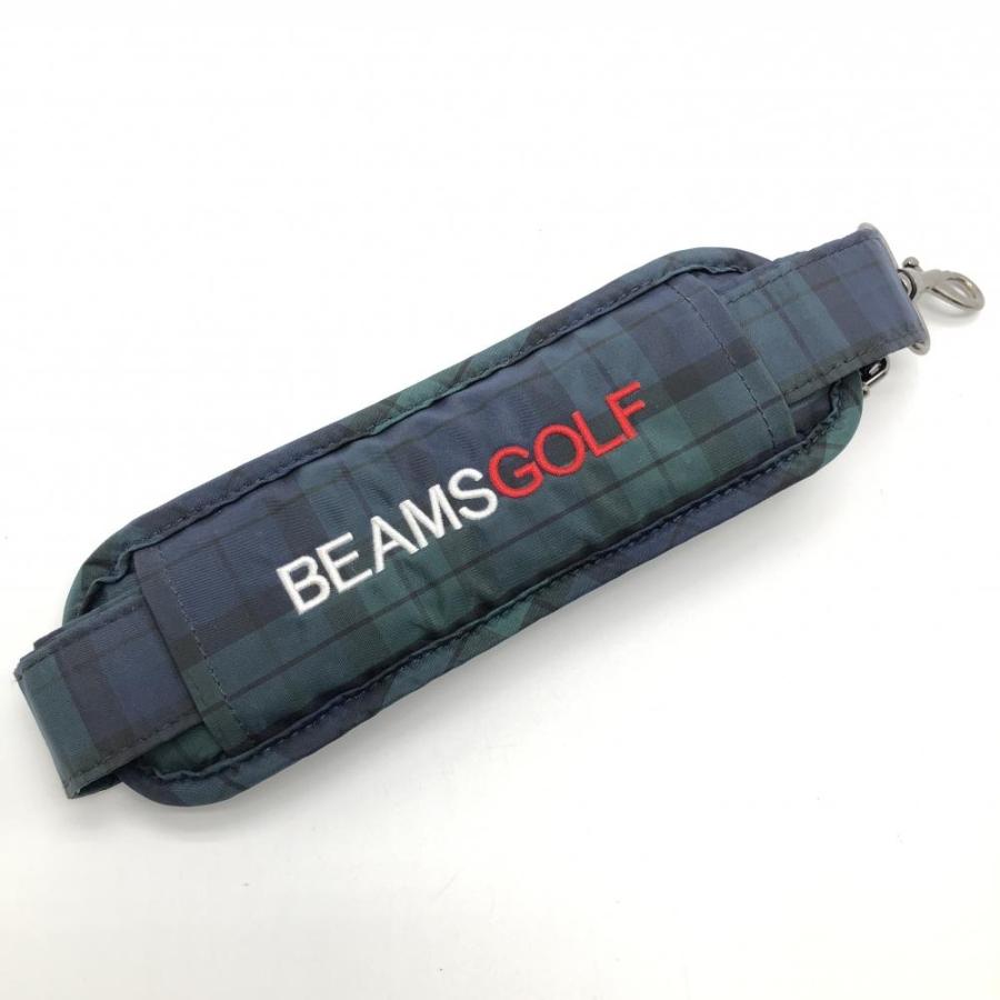 BEAMS GOLF（ビームス ゴルフ） クラブケース ネイビー×グリーン