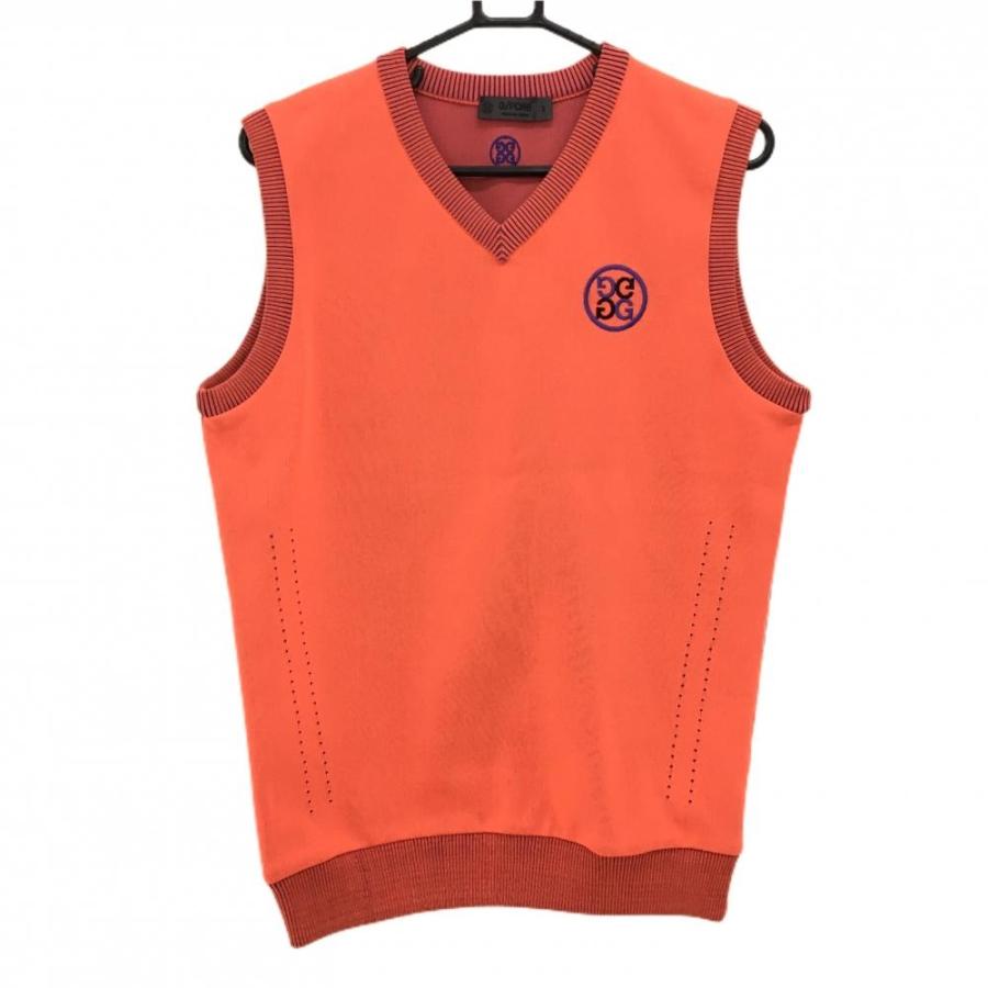 G/FORE（ジーフォア） 【超美品】ジーフォア ニットベスト 蛍光