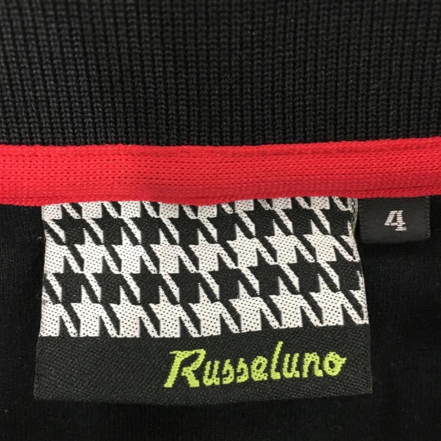 Russeluno（ラッセルノ） 【美品】ラッセルノ 半袖ポロシャツ 黒