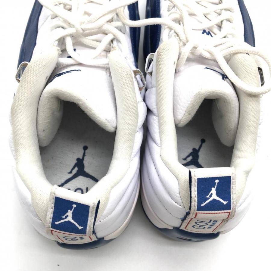 【美品】ナイキ ゴルフシューズ 白×ブルー DH4120-101 Air Jordan 12 Low メンズ 27.0 ゴルフウェア NIKE_3