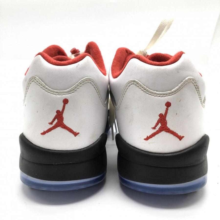 NIKE（ナイキ） ゴルフシューズ 白×レッド CU4523-100 AIR JORDAN 5