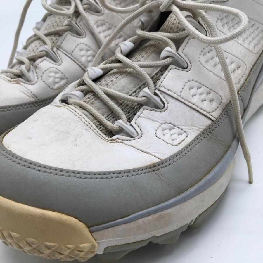 NIKE（ナイキ） ゴルフシューズ 白×グレー 833798-103 エアジョーダン9